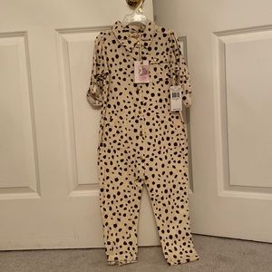 NWT leopard pantsuit